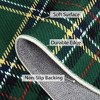 Christmas Area Rug Xmas Buffalo Plaid Rugs Winter Holiday Decorative Non Slip Accent Rug - 2 of 4