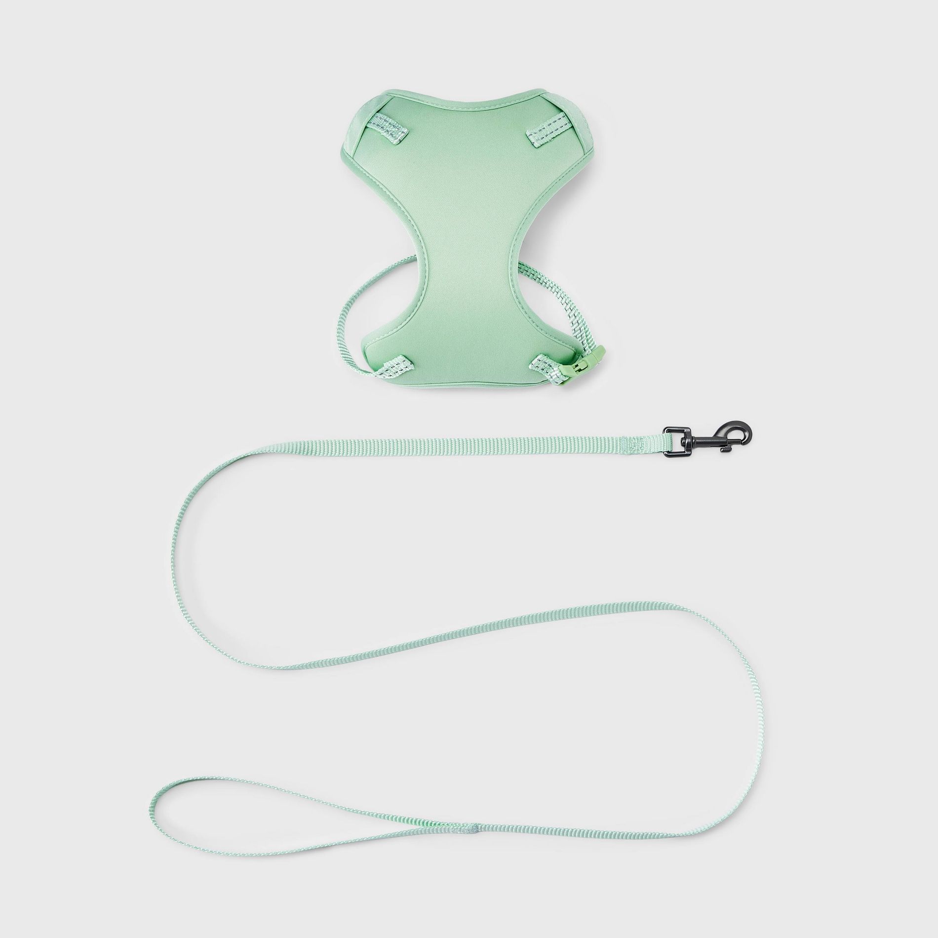 Tether Cat Leash and Harness Set - 48" - Light Green - Boots & Barkley™