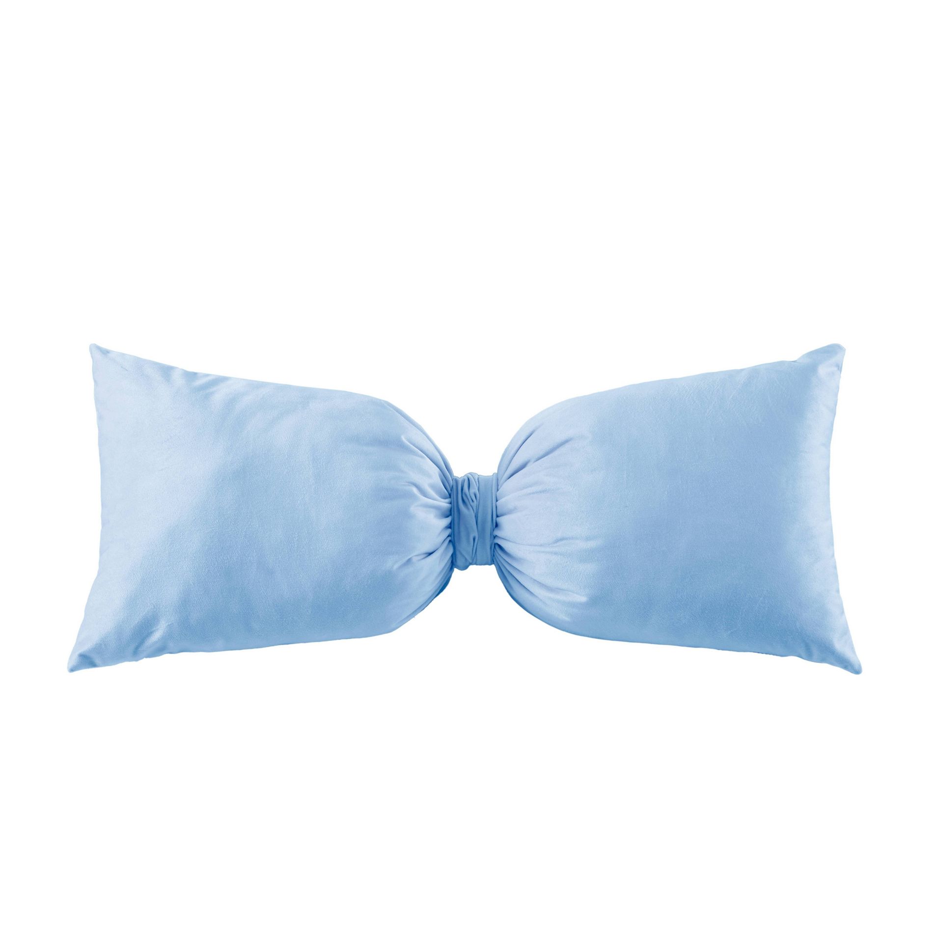 Armoire Collection Oversized Bow Bed Pillow Blue