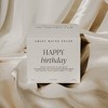 Sweet Water Decor Happy Birthday 11oz Ribbed Candle with Gift Box - 3 of 3