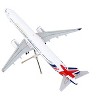 Airbus A321neo Commercial Aircraft White w/United Kingdom Flag Graphics 1/200 Diecast Model Airplane by GeminiJets - 3 of 3