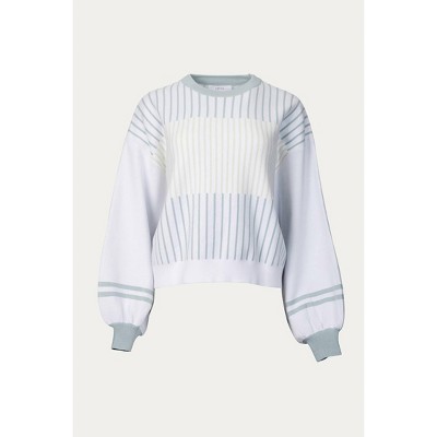 Women's HYGEA SLOUCHY STRIPED SWEATER - LUCCA