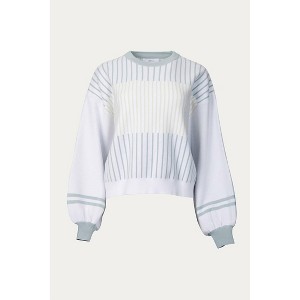 Women's HYGEA SLOUCHY STRIPED SWEATER - LUCCA - 1 of 4