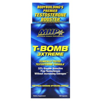 MHP T-Bomb 3Xtreme, 168 Capsules