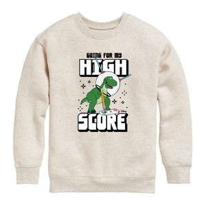 Boys' - Disney - High Score Graphic Long Sleeve Fleece Sweatshirt - 1 of 4