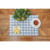 C&F Home Bee Happy In Blue Embroidered Placemat Set of 6 - 2 of 4