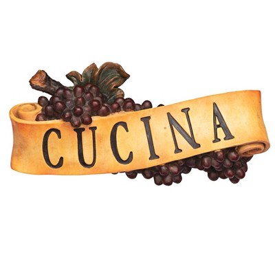 Design Toscano Abbondanza: Cucina Sculptural Wall Plaque : Target