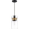 Gathering 1-Light Mystic Black Mini Pendant Light - 3 of 4