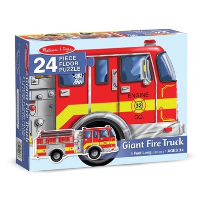 melissa doug fire truck puzzle