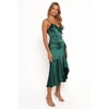 Petal and Pup Birdie Wrap Dress - Emerald Green S - 4 of 4