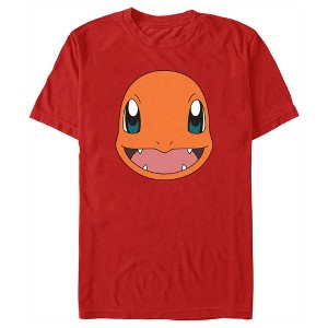 Men's Pokemon Charmander Smile T-Shirt - 1 of 4