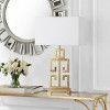 Greek Key Table Lamp - 29 Inch Height - LIT4305 - Gold - Safavieh - 3 of 4