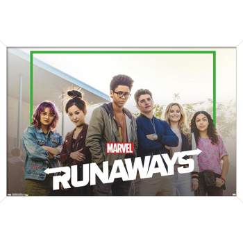 Trends International Marvel Comics TV - The Runaways - TV One Sheet Framed Wall Poster Prints