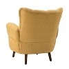 Dittmar Fall Mid Century Club Chair with Wingback and Button-tufted Design Deal of the day  ART OF LIVING DESIGNS - 4 of 4