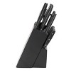 Oster Riggins 14 Piece Stainless Steel Cutlery Set with Hardwood Storage Block in Black - 3 of 4