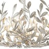 Crystorama Lighting Broche 6 - Light Chandelier in  Antique Silver - 4 of 4