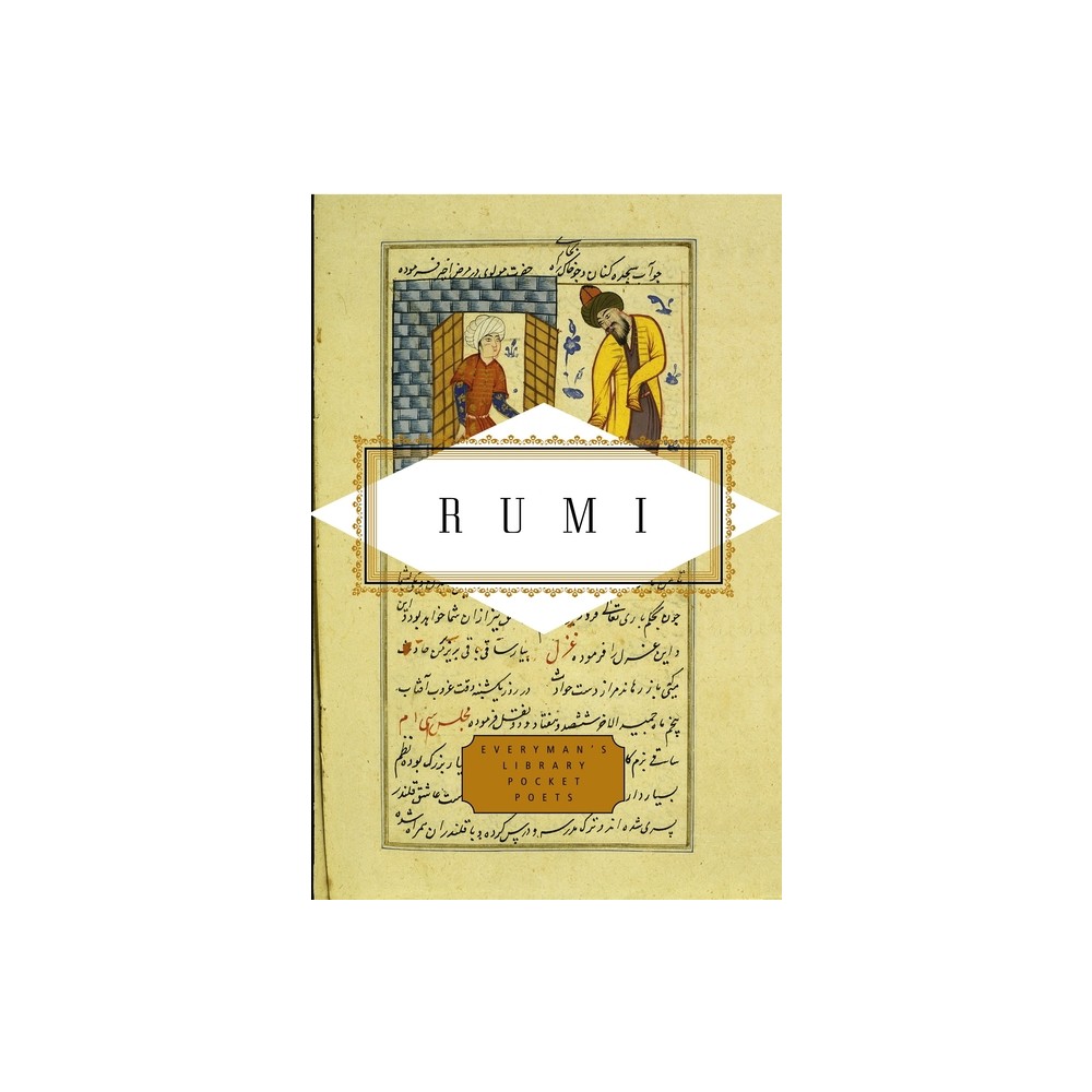 Rumi: Poems - (Everymans Library Pocket Poets) by Jalal Al-Din Rumi (Hardcover)