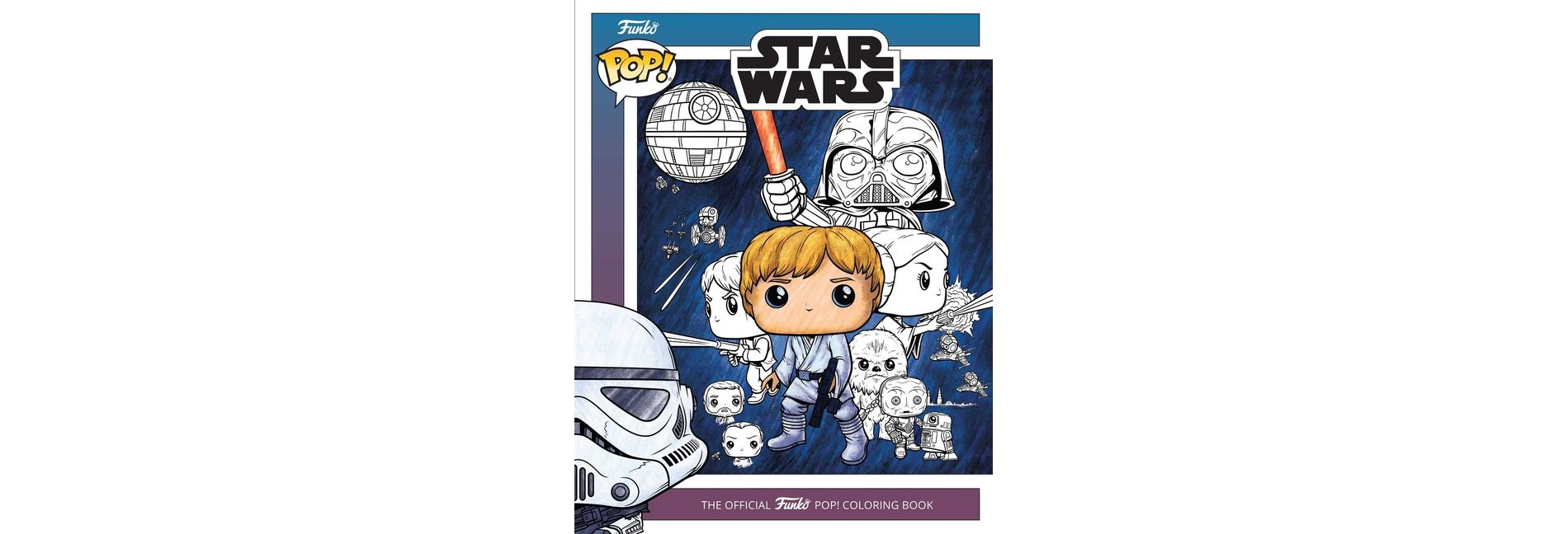Star Wars: The Official Funko Pop! Coloring Book - (Paperback)