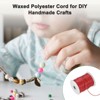 Unique Bargains Waxed Polyester Durable Flexible Beading Cord 1 Roll - 4 of 4