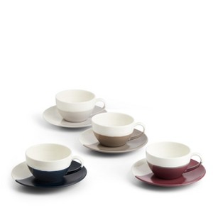 1815 Coffee Studio Capuccino Cup & Saucer 256ml 9floz, Set of 4 - 1 of 1