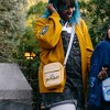 Harry Potter Bag, Crossbody, Hufflepuff, Checker, Vegan Leather - 4 of 4