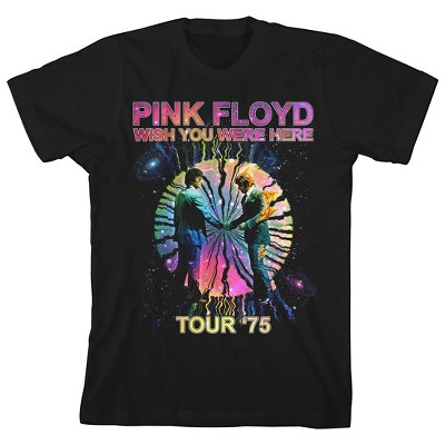 Pink Floyd Wish You Were Here 75 T-Shirt – Men’s Classic Rock Tee (Black, Multiple Sizes)