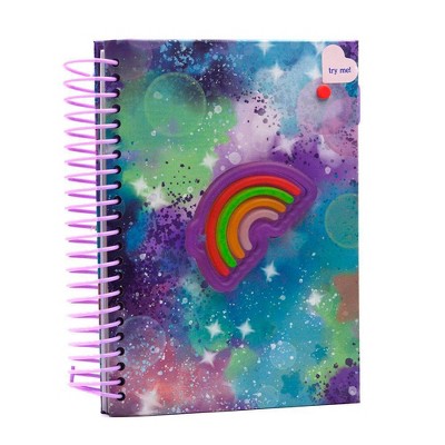 Neon Light Up Lined Journal Rainbow - More Than Magic™