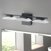 Dewdrop Modern Minimalist Vanity Light 1 Light 6000K LED Frosted Opal Acrylic Matte Black Bar ETL Bathroom Mirror - 3 of 4