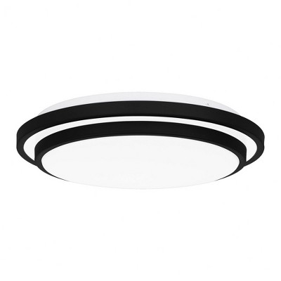 Quoizel Lighting Irving 1 - Light Flush Mount in  Matte Black