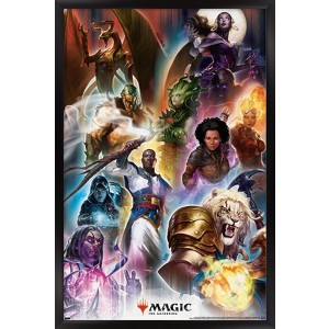 Trends International Magic: The Gathering - Grid Framed Wall Poster Prints - 1 of 4