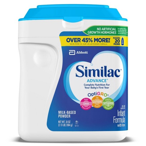 Similac Advance Infant Formula With Iron Powder 34oz Target