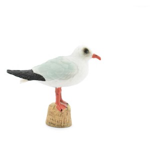 Collectible Wildlife Gifts | Bird, Seagull, Sea Gulls, Museum Quality, Hand Painted, Rubber, Realistic Toy Figure, Model, Gift,   3 1/2"   CH308 BB129 - 1 of 4