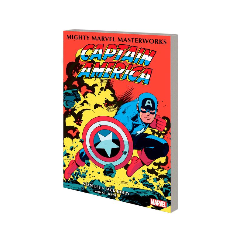 Mighty Marvel Masterworks: Captain America Vol. 2 - The Red Skull Lives - by  Stan Lee & Roy Thomas (Paperback), 1 of 2