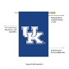 Evergreen University of Kentucky House Applique Flag- 28 x 44 Inches Indoor Outdoor Sports Decor - 3 of 4