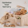 Babylicious Baby Diaper Caddy, Newborn Changing Table Organizer for Wipes and Diapers - 4 of 4