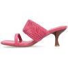 Journee Collection Womens Monyka Woven Slip On Pump - 2 of 4