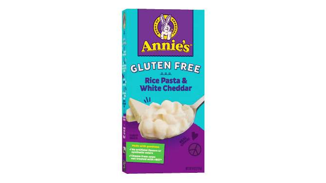 Annie&#39;s Gluten Free Rice Shell Pasta with Creamy White Cheddar - 6oz, 2 of 13, play video