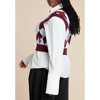 ELOQUII Intarsia Sweater Vest - 3 of 4
