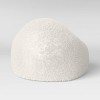 Long Fur Kids' Bean Bag Cream - Pillowfort™ - 4 of 4