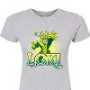 Women's - Marvel - Loki Logo Fitted Graphic T-Shirt - 2 of 3