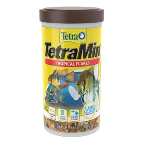 Tetra Tropical Flakes Nutritionally Balanced Fish Flavor Dry Fish Food - 3.53oz - 1 of 4