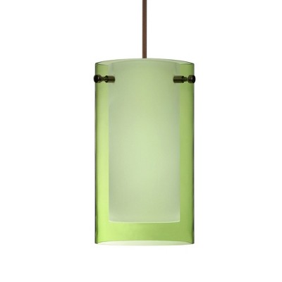 Besa Lighting Pahu 4 1 - Light Pendant in  Bronze