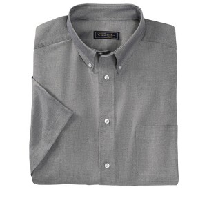 KingSize Men's Big & Tall Tall Wrinkle-Free Short-Sleeve Oxford Dress Shirt - 1 of 4
