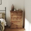HOMCOM Farmhouse Dresser for Bedroom with 5 Drawers, 31" Wide Chest of Drawers - 2 of 4