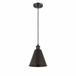 Ballston Cone - 1 Light Mini Pendant In Industrial Style-11.75 Inches Tall and 8 Inches Wide - 1 of 1