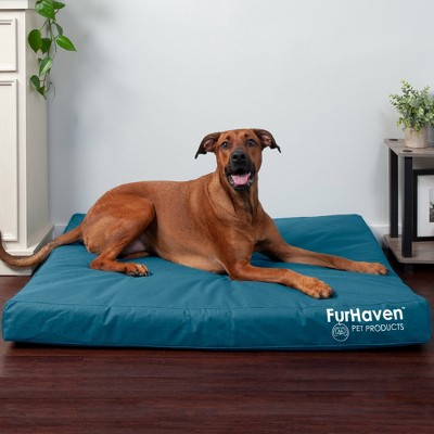 Jumbo Deep Lagoon Waterproof Orthopedic Pet Bed