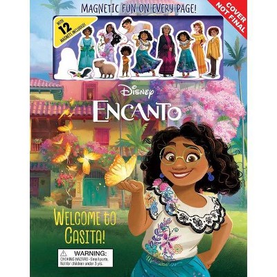 Disney Encanto: Welcome To Casita! - (magnetic Hardcover) By Editors Of