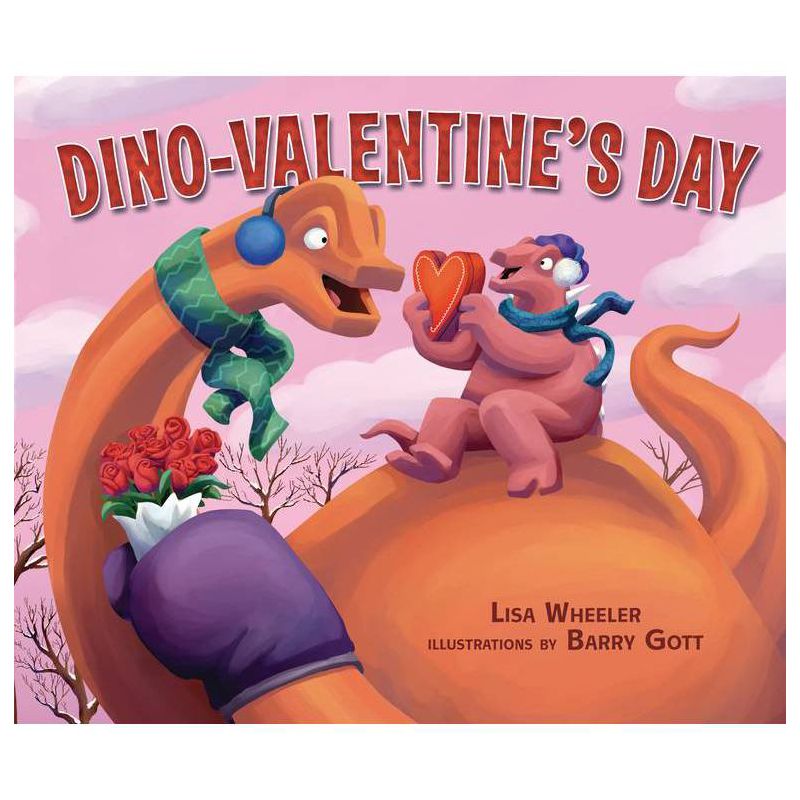 Dino-Valentine's Day - (Dino-Holidays) by  Lisa Wheeler (Hardcover), 1 of 2