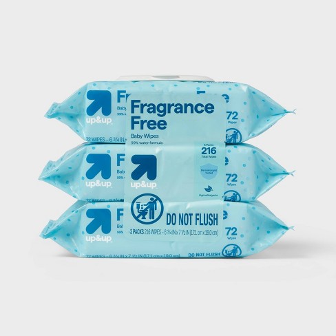 Fragrance Free Baby Wipes Unscented 216ct Up up Target