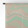 Marta Barragan Camarasa Abstract A sea of dunes I 120" x 50" Single Panel Sheer Window Curtain - Deny Designs - 4 of 4